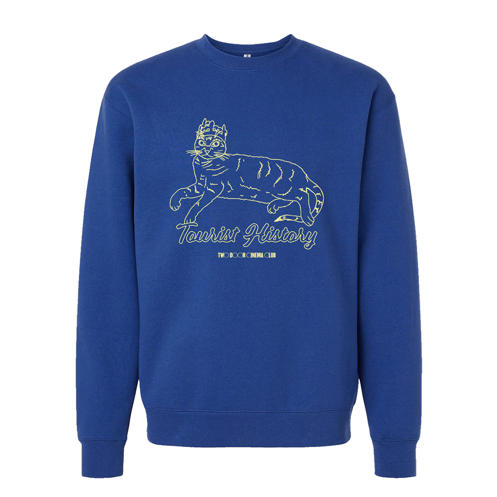 TH CAT BLUE CREWNECK