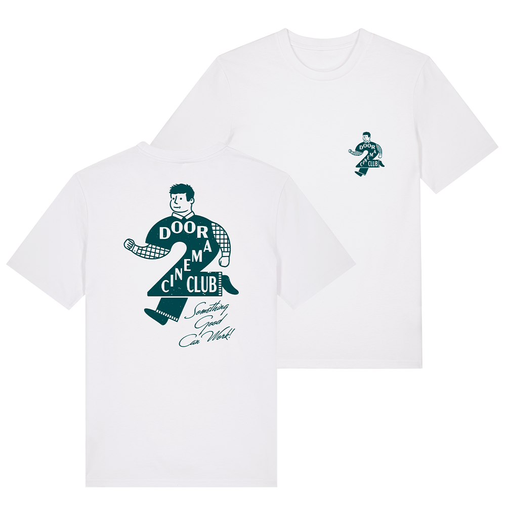 TWO DOOR MAN WHITE TEE