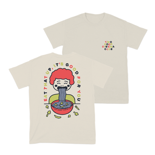 EAT UP T-SHIRT (NATURAL)