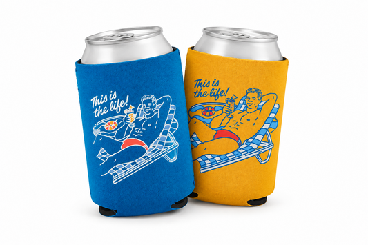 THIS IS THE LIFE KOOZIE SET