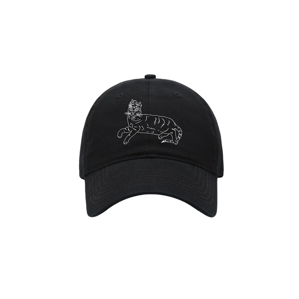 TH CAT BLACK DAD HAT